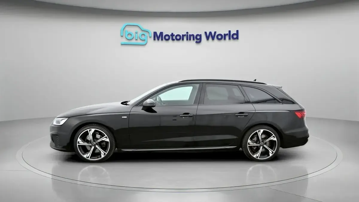 Used Audi A4 Black Edition 150 HP (110 kW) 2023 Black Estate