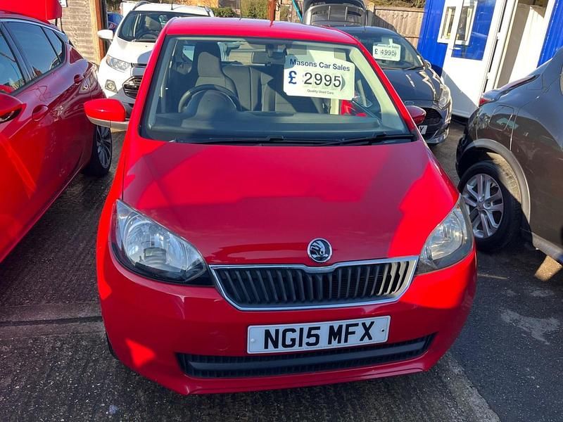 Used Skoda Citigo SE 2015 Red Hatchback