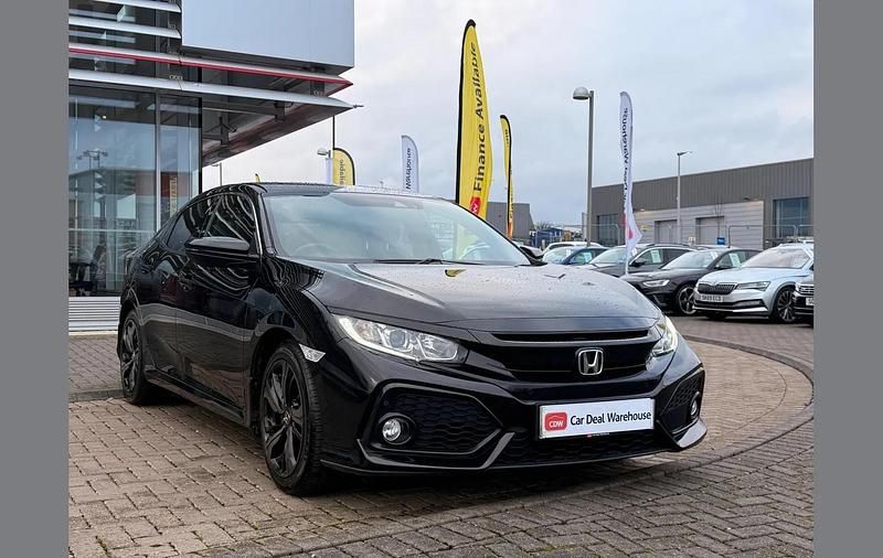 Blue Used 2018 Honda Civic SR Hatchback | £10,999 (Fair price) - Image 1/4