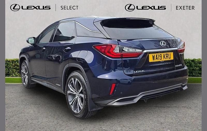 Usado Lexus RX450h Luxury Line 313 CV (230 kW) 2018 Azul SUV