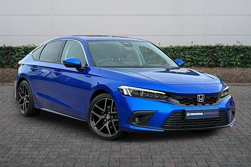 Used Honda Civic Advance 143 HP (105 kW) 2023 Crystal blue Hatchback