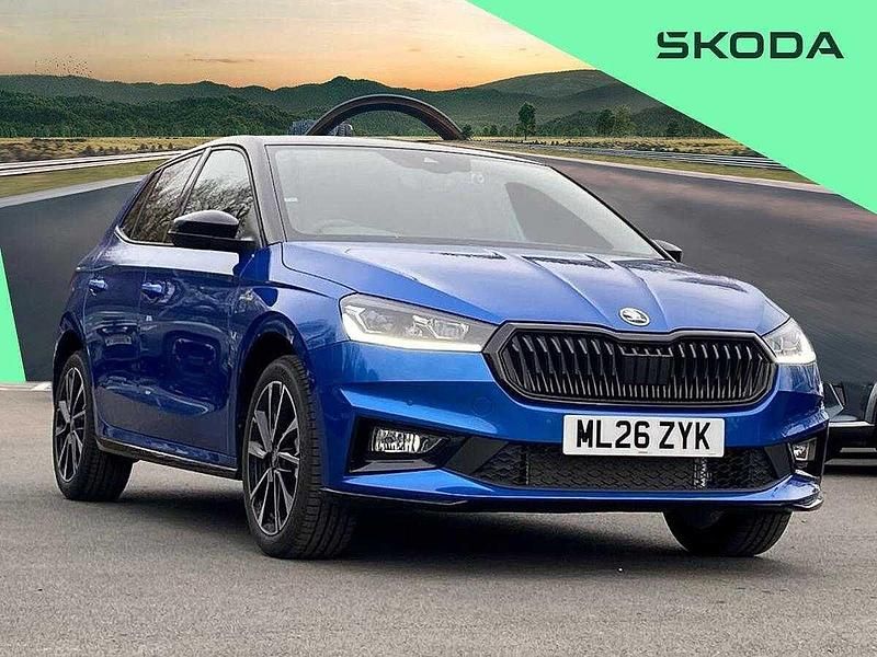 Used Skoda Fabia Monte Carlo 116 HP (85 kW) 2026 Blue Hatchback