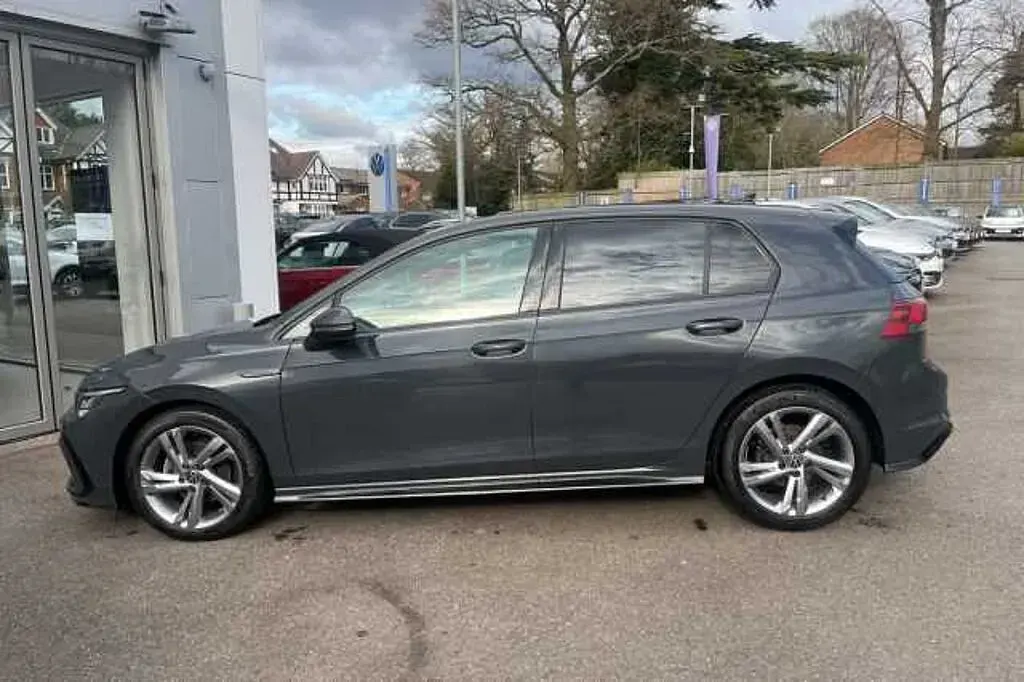 Used VW Golf VIII R-line 130 HP (95 kW) 2021 Grey Hatchback