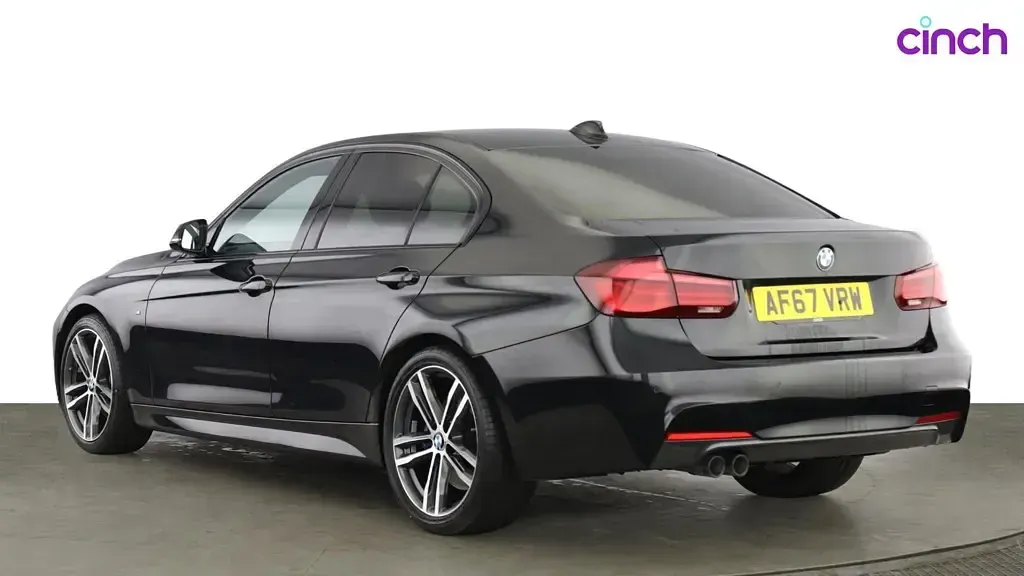 Used BMW 320 M Sport 2017 Black Sedan
