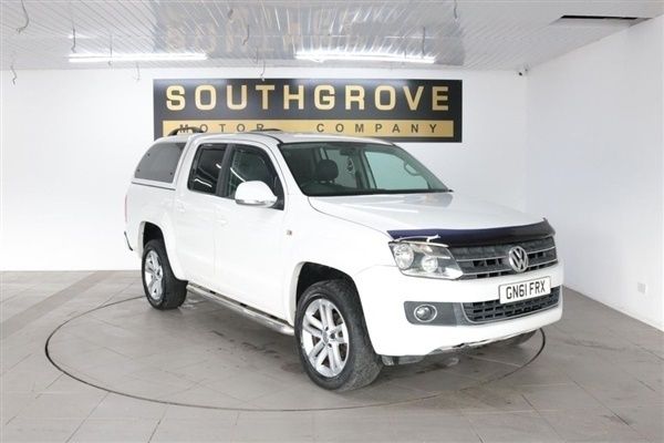 White Used 2011 VW Amarok Highline Pickup | £9,989 (Fair price) - Image 1/1
