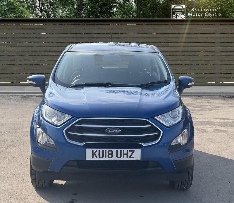 Used Ford Ecosport Zetec 125 HP (91 kW) 2018 Blue SUV