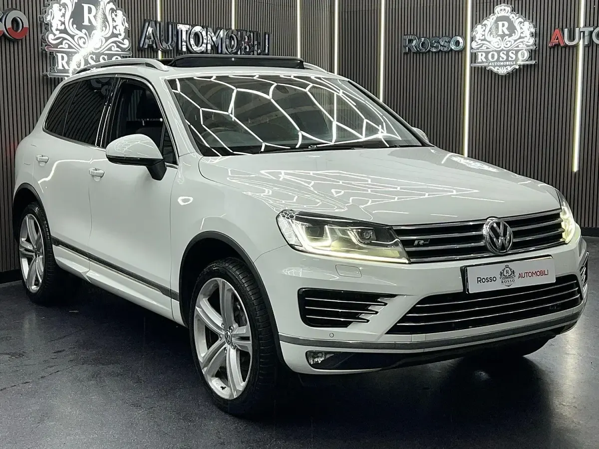 Used VW Touareg R-line 2016 White SUV
