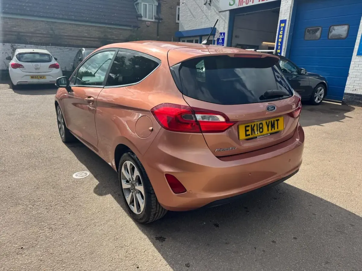 Used Ford Fiesta Zetec 83 HP (61 kW) 2018 Bronze Hatchback