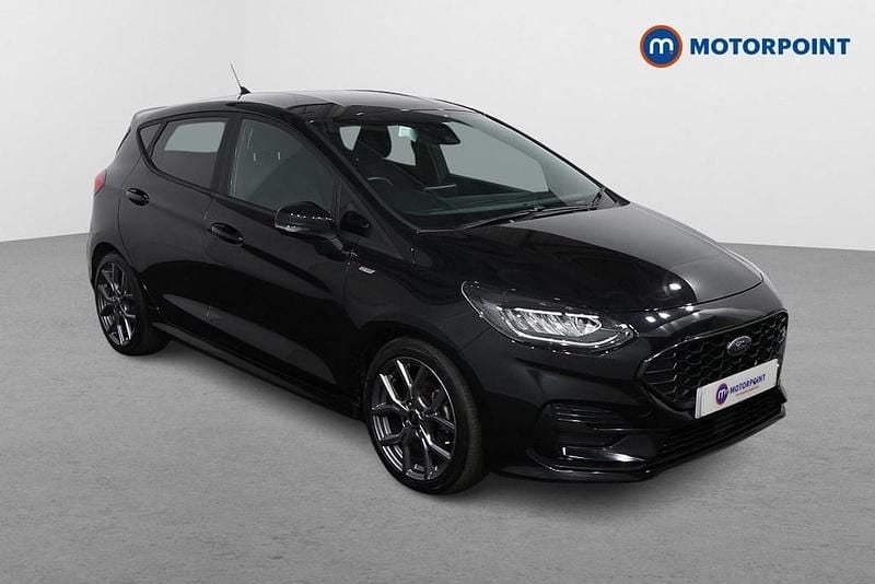 Used Ford Fiesta ST-Line 125 HP (91 kW) 2021 Black Hatchback