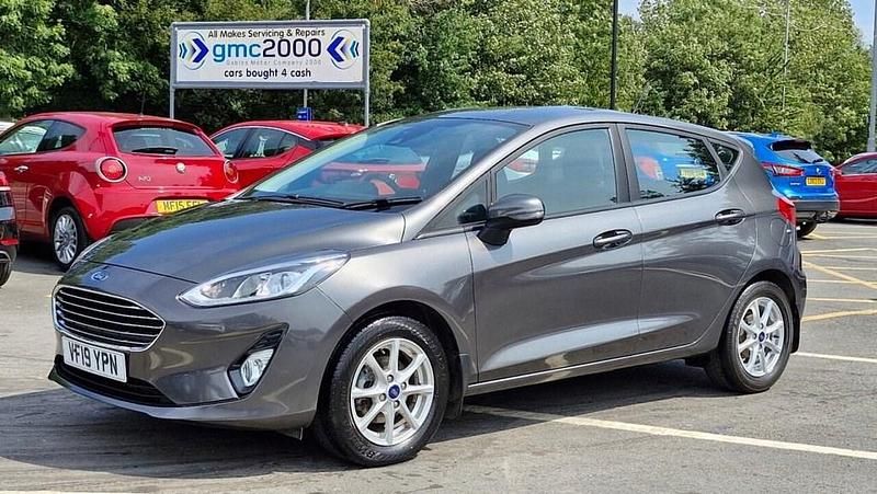 Grey Used 2019 Ford Fiesta Zetec Hatchback | £9,595 (Fair price) - Image 1/3