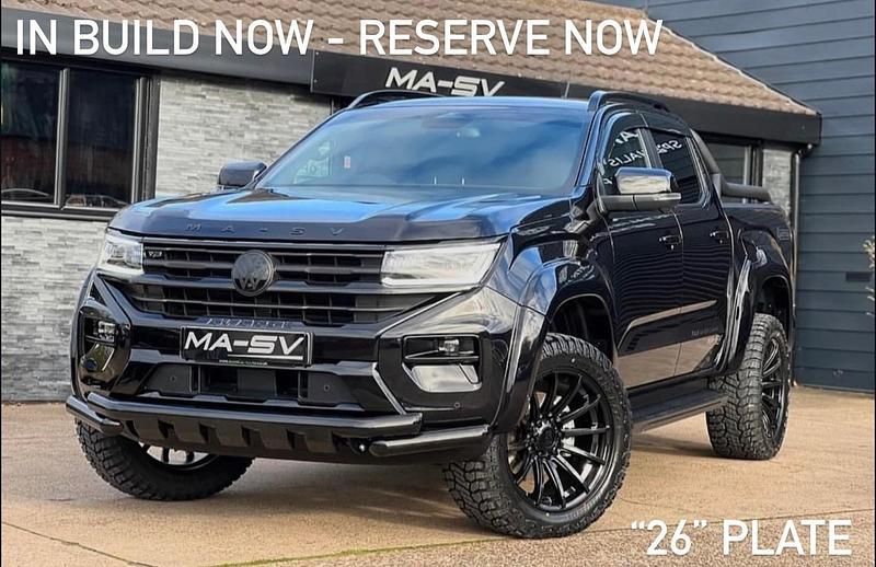 New VW Amarok Black Edition 2026 Midnight black Pickup