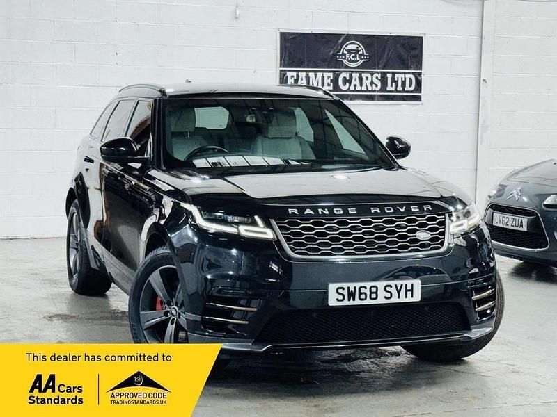 Black Used 2018 Land Rover Range Rover Velar R-Dynamic SUV | £15,500 (Fair price) - Image 1/4