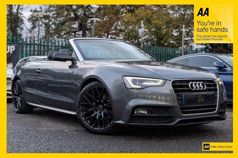 Grey Used 2016 Audi A5 Cabriolet S-Line Cabriolet | £14,978 (Expensive) - Image 1/3