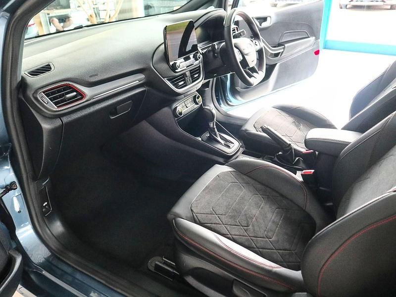 Used Ford Fiesta ST-Line 125 HP (91 kW) 2022 Blue Hatchback