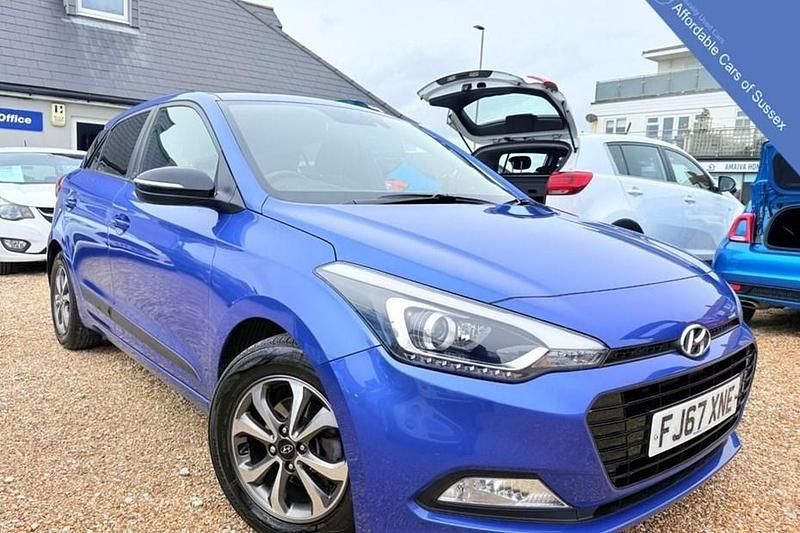 Used Hyundai i20 GO! 84 HP (61 kW) 2018 Blue Hatchback