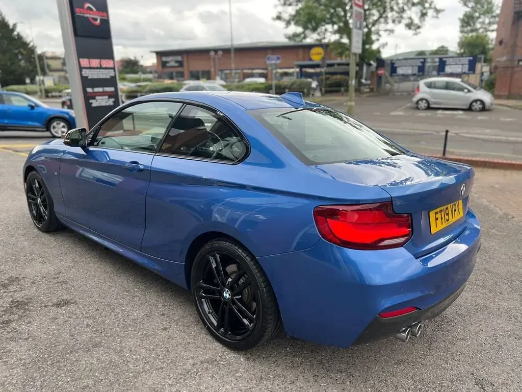 Used BMW 225 M Sport 224 HP (164 kW) 2019 Blue Coupe