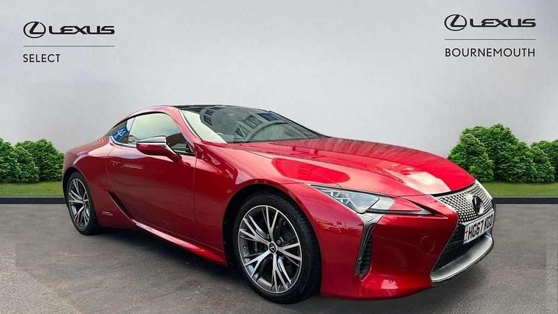 Red Used 2018 Lexus LC 500 Coupe | £53,032 - Image 1/4