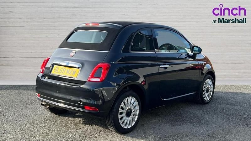Used Fiat 500 Lounge 69 HP (50 kW) 2019 Black
