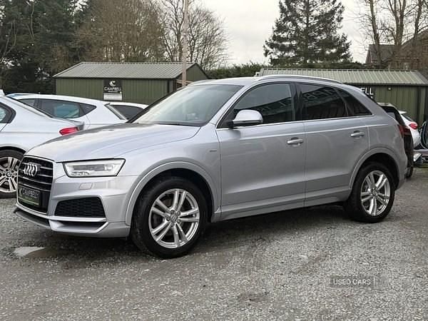 Used Audi Q3 S-Line 184 HP (135 kW) 2017 Silver SUV