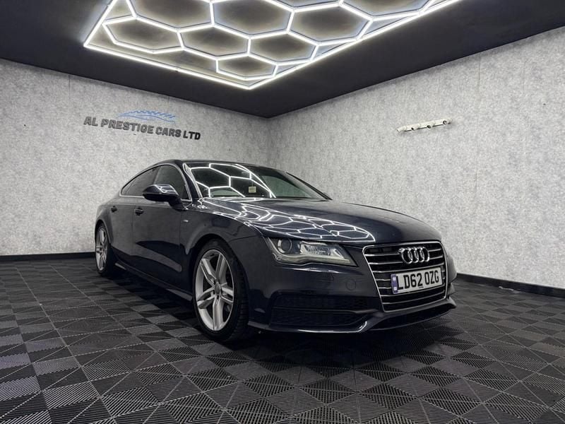 Used Audi A7 S-Line 2012 Blue Hatchback