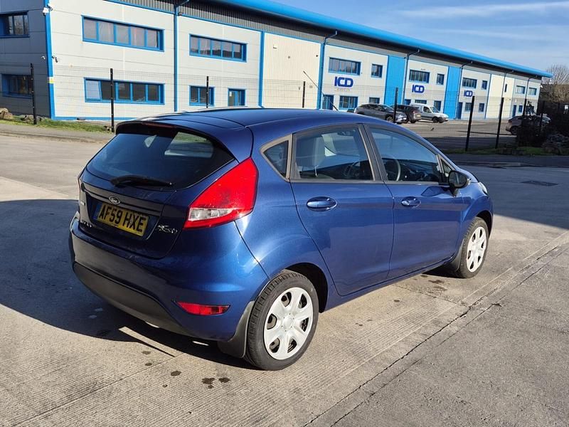 Used Ford Fiesta Style 70 HP (51 kW) 2009 Blue Hatchback