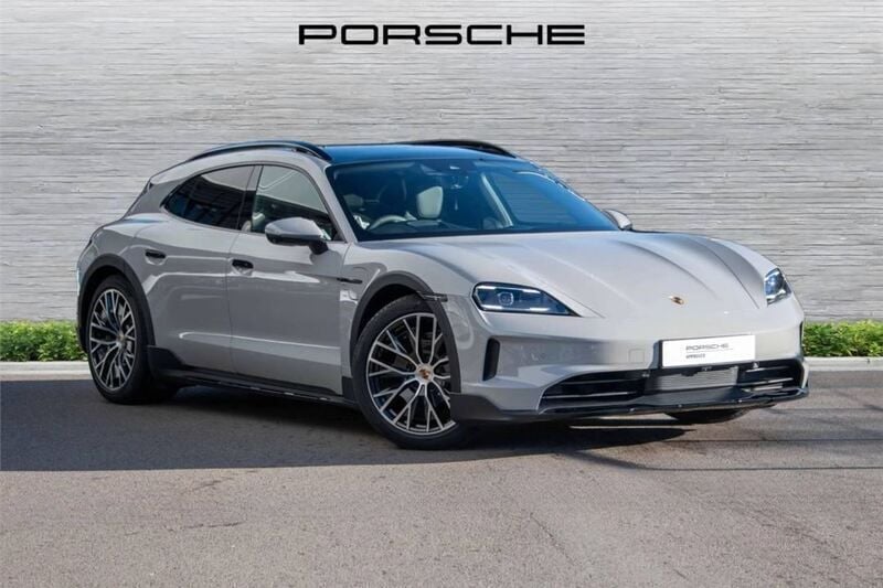 Grey Used 2025 Porsche Taycan Chrono Sedan | £96,995 - Image 1/4