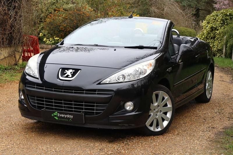 Used Peugeot 207 Allure 2010 Black Cabriolet