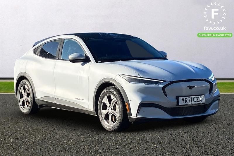 White Used 2021 Ford Mustang Mach-E Extended Range SUV | £21,699 (Fair price) - Image 1/4