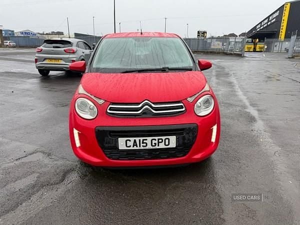 Used Citroën C1 Feel 68 HP (50 kW) 2015 Red Hatchback