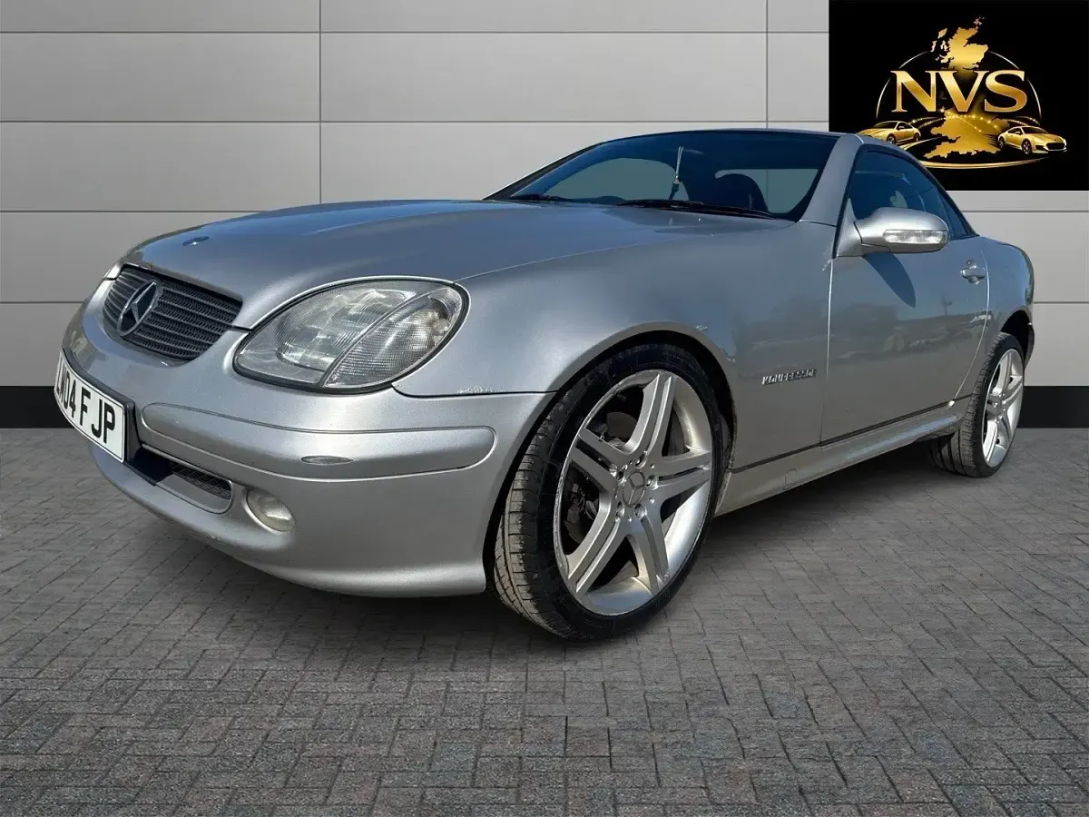 Used Mercedes SLK200 2004 Silver Cabriolet