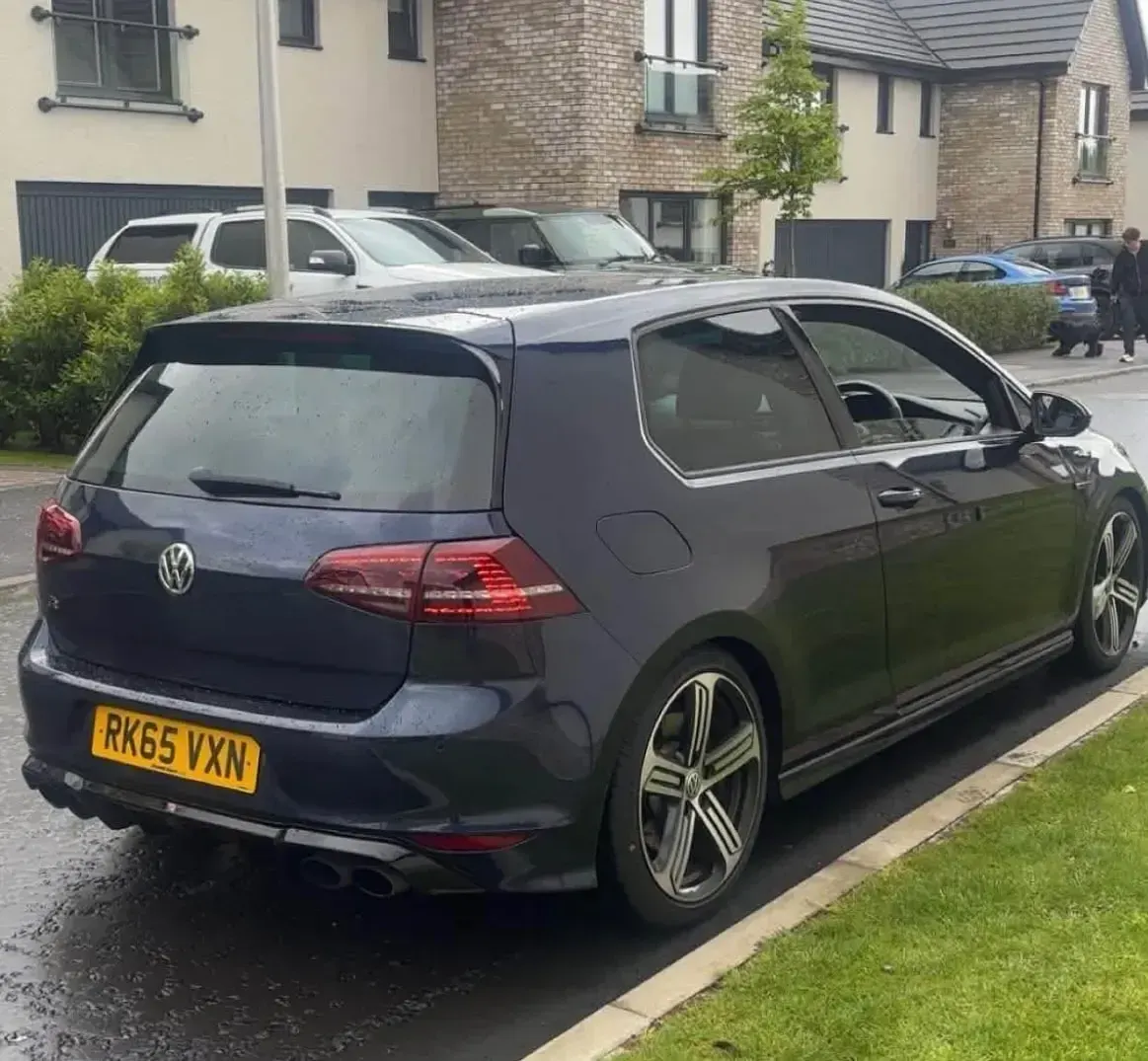 Used VW Golf VII R 300 HP (220 kW) 2015 Blue Hatchback