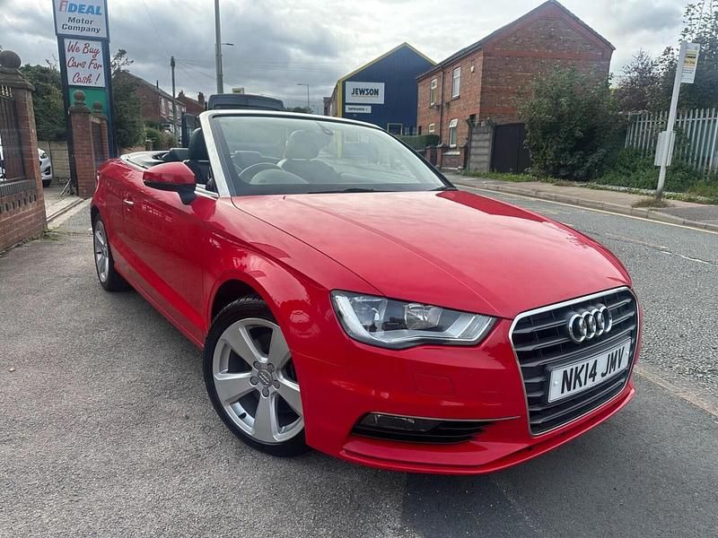 Used Audi A3 Cabriolet Sport 180 HP (132 kW) 2014 Red Cabriolet