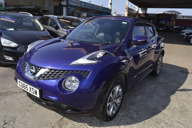 Used Nissan Juke Tekna 117 HP (86 kW) 2015 Blue SUV