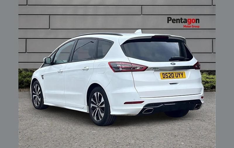 Begagnad Ford S-MAX ST-Line 187 HK (137 kW) 2020 Vit Minibuss