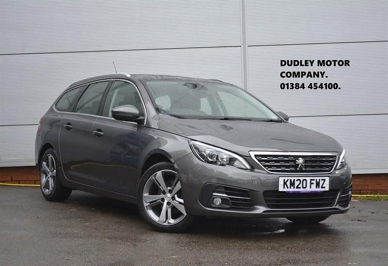 Grey Used 2020 Peugeot 308 Allure Estate | £11,750 (Expensive) - Image 1/3