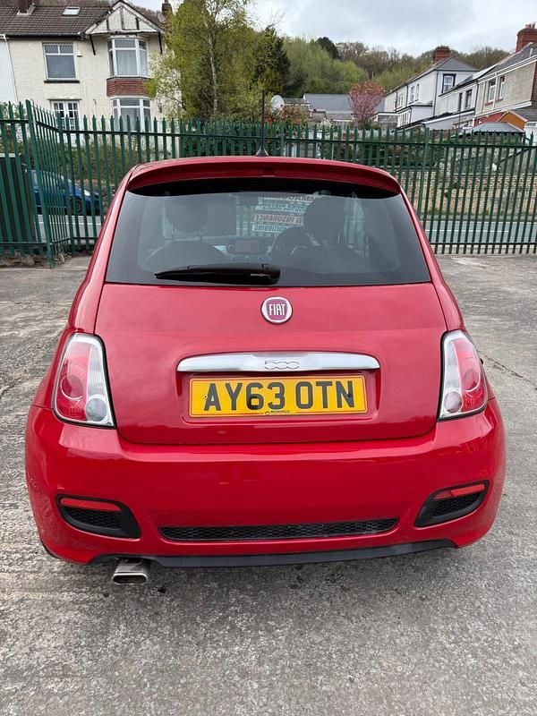 Used Fiat 500 S 69 HP (50 kW) 2013 Red Hatchback
