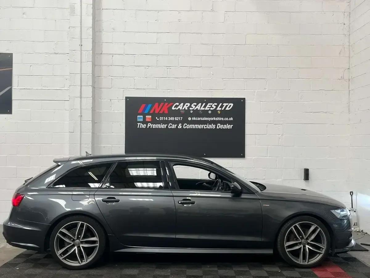 Used Audi A6 Black Edition 190 HP (139 kW) 2017 Grey Estate