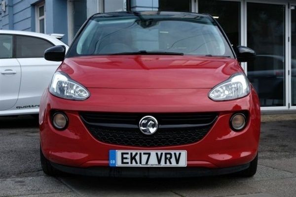 Used Vauxhall Adam 70 HP (51 kW) 2017 Red Hatchback