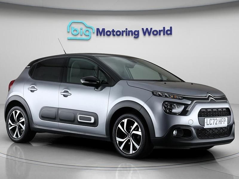 Grey Used 2022 Citroën C3 PureTech Hatchback | £12,200 (Good price) - Image 1/4