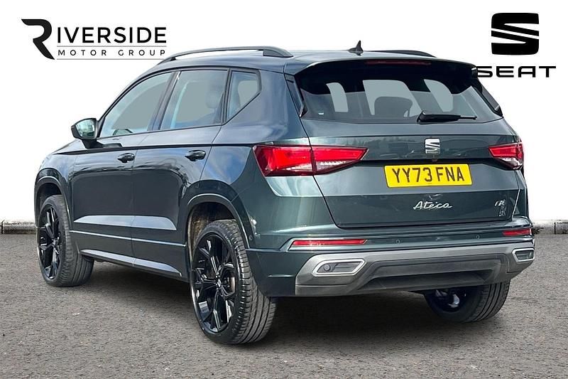 Used Seat Ateca Black Edition 150 HP (110 kW) 2023 Dark camoflage SUV