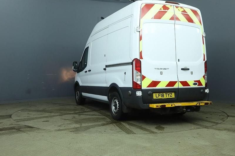 Used Ford Transit 130 HP (95 kW) 2018 White Van