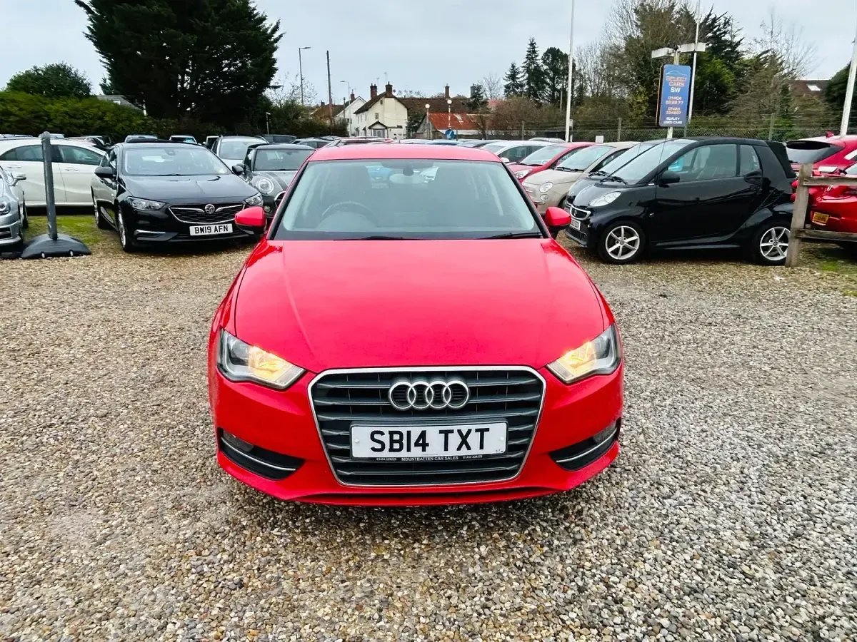 Used Audi A3 Sport 2014 Red Hatchback