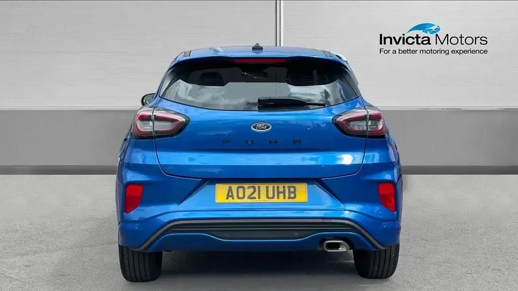 Used Ford Puma ST-Line 125 HP (91 kW) 2021 Blue SUV