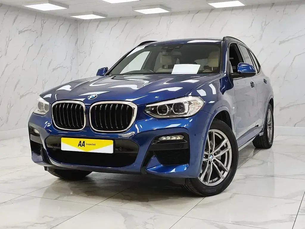 Used BMW X3 M Sport 190 HP (139 kW) 2020 Blue SUV