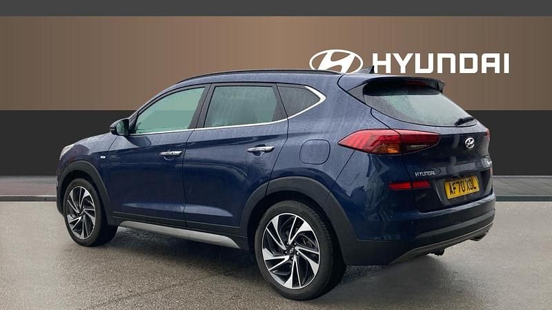 Used Hyundai Tucson Premium SE 186 HP (136 kW) 2020 Blue SUV