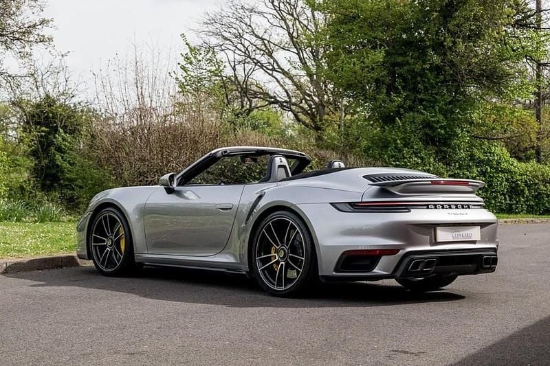 Usado Porsche 911 Turbo S Cabriolet 2021 Prateado Cabrios