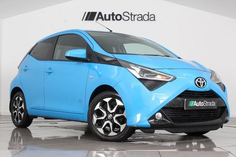 Blue Used 2018 Toyota Aygo X-plore Hatchback | £9,249 (Fair price) - Image 1/3