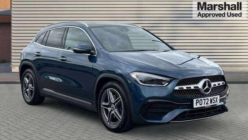 Blue Used 2022 Mercedes GLA200 AMG Line Premium Plus SUV | £30,406 (Expensive) - Image 1/4