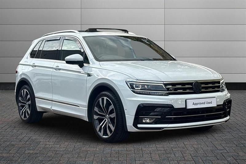 White Used 2020 VW Tiguan SEL SUV | £21,490 (Fair price) - Image 1/3