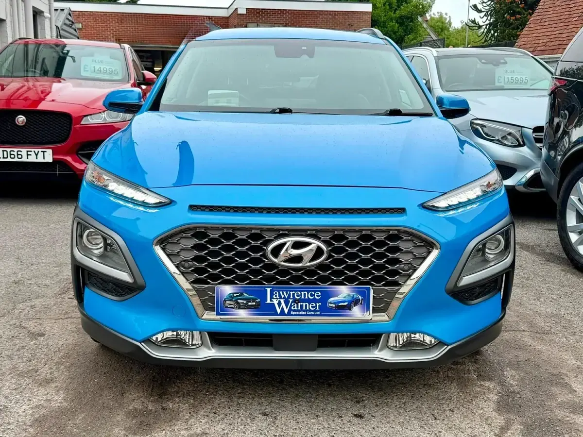 Used Hyundai Kona Premium SE 141 HP (103 kW) 2019 Blue SUV